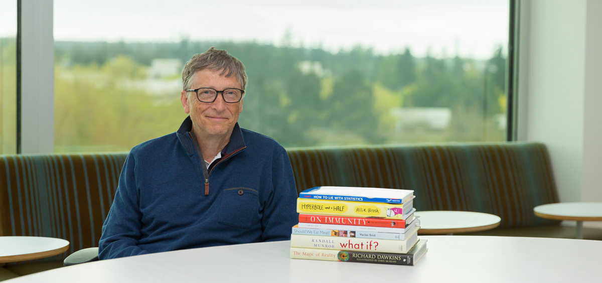 Bill Gates und seine Leseempfehlungen für den Sommer